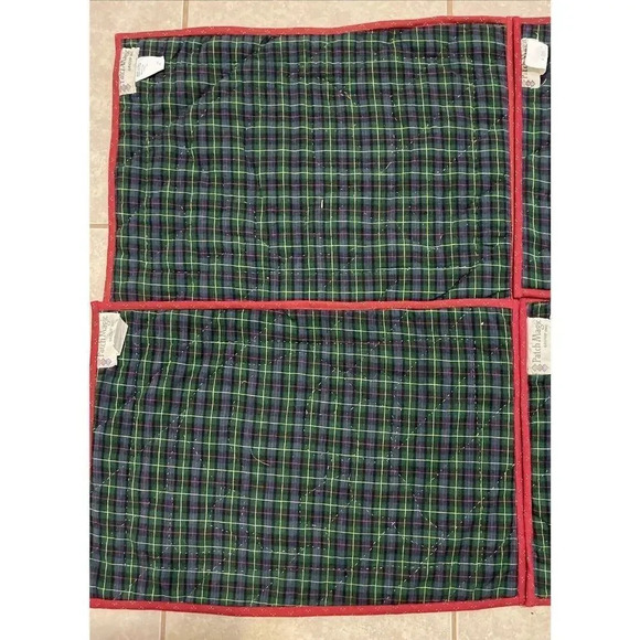 Set Of 4 Patch Magic Group INC Quilted Bear Placemats - Picture 6 of 6